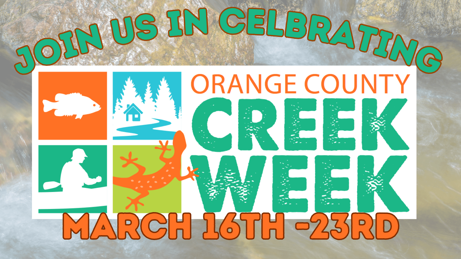 Join us in celebrating Creek Week (Twitter Post)