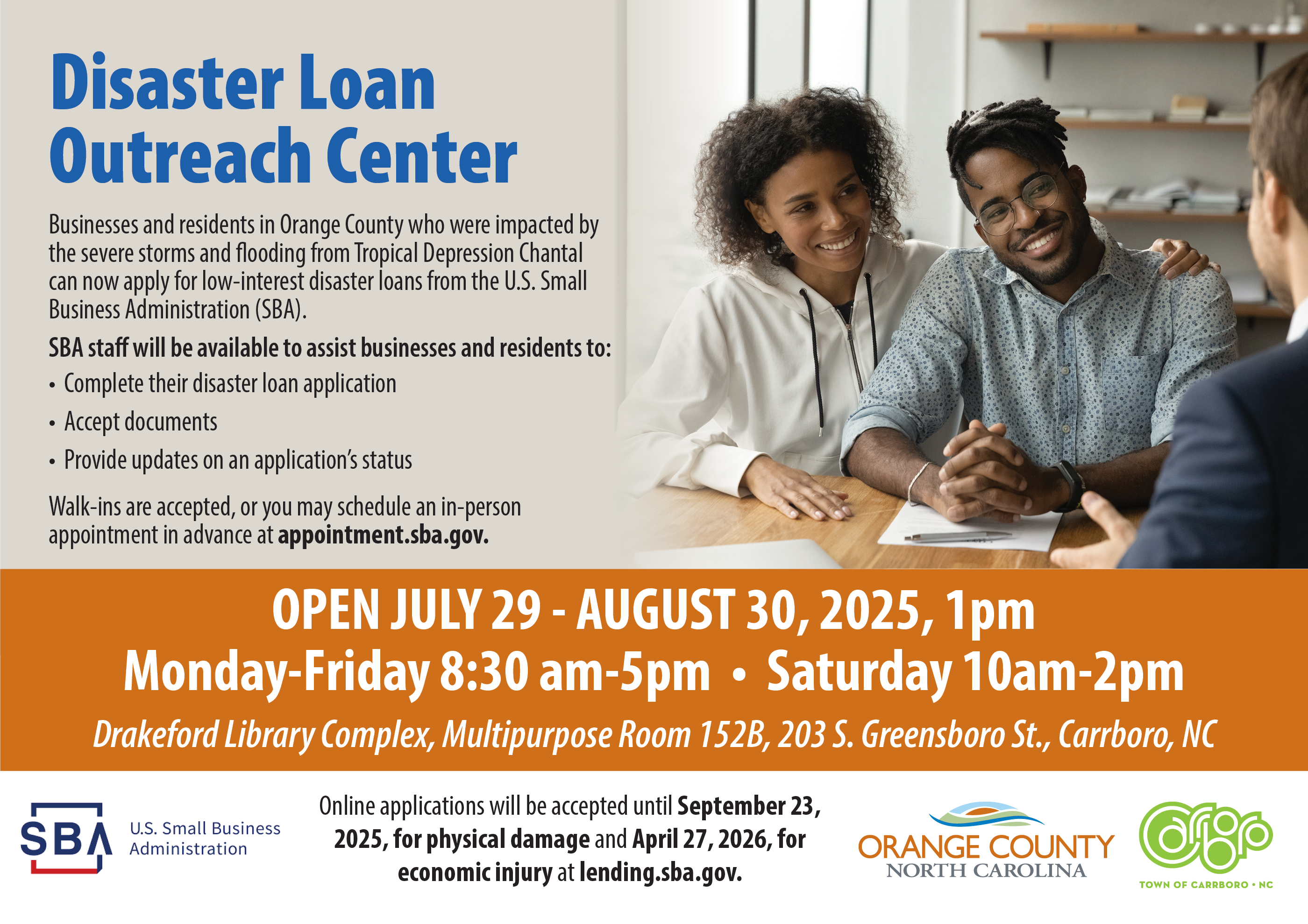 Small Business Administration Assistance